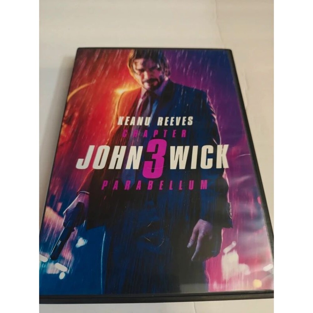 John Wick: Chapter 3 - Parabellum DVD - Keanu Reeves Action Thriller